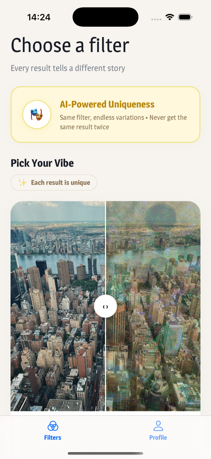Choose a filter