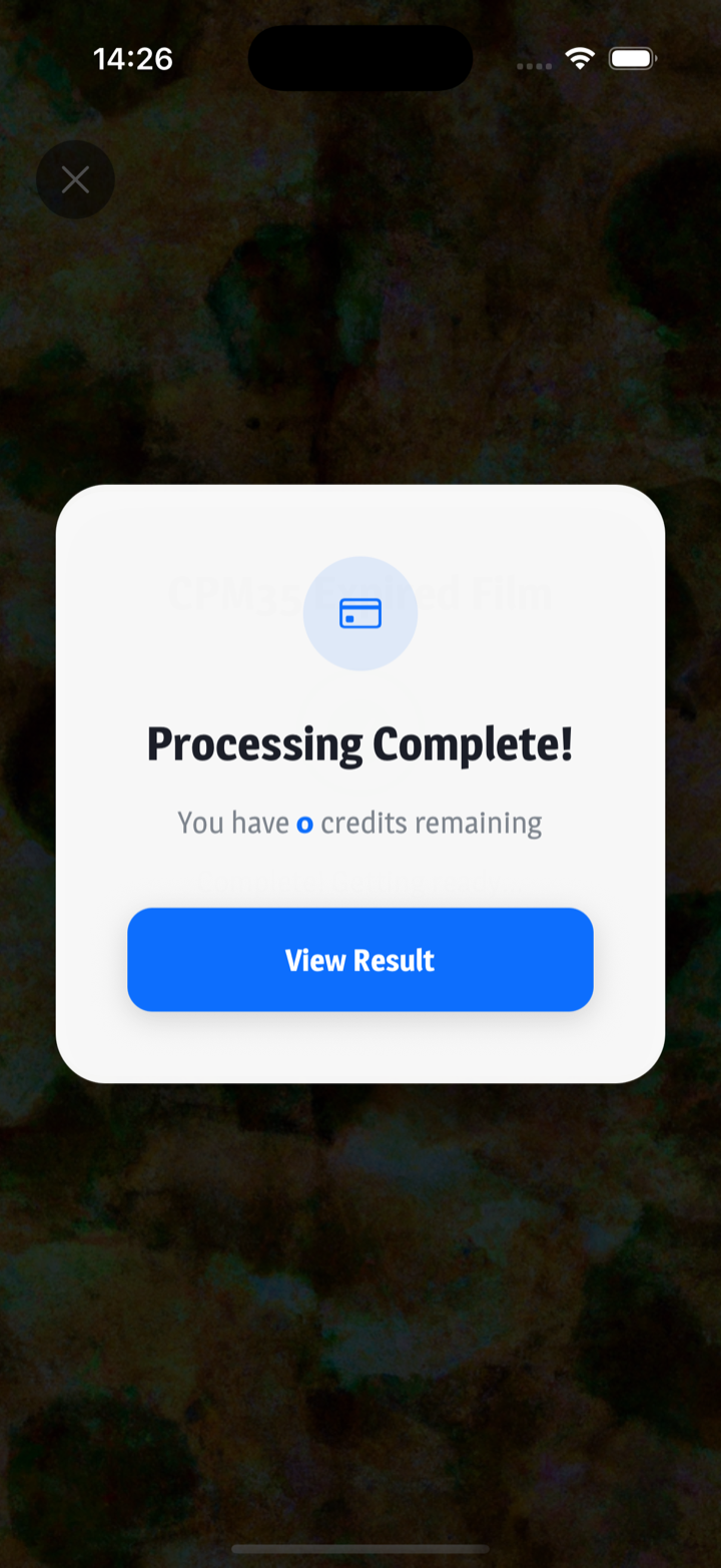 Processing complete