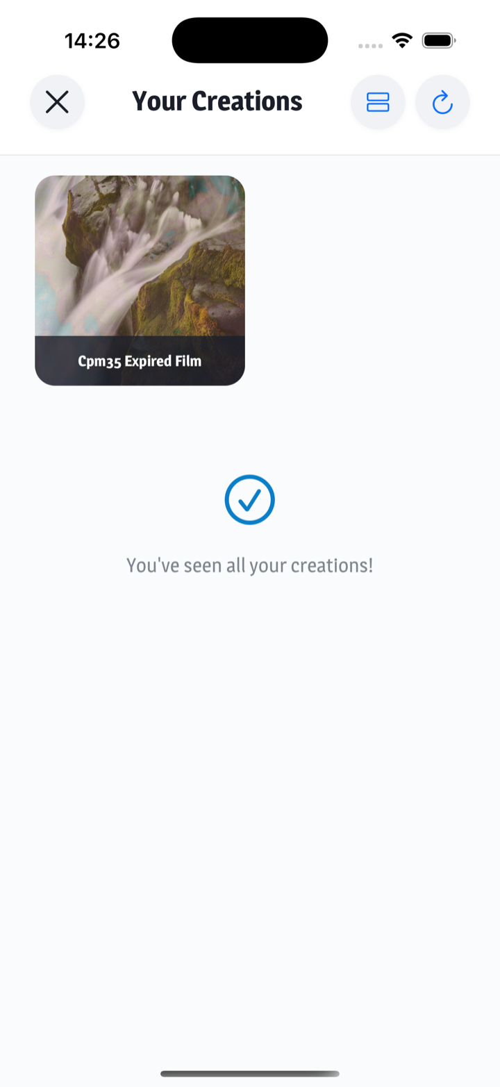 Creations gallery