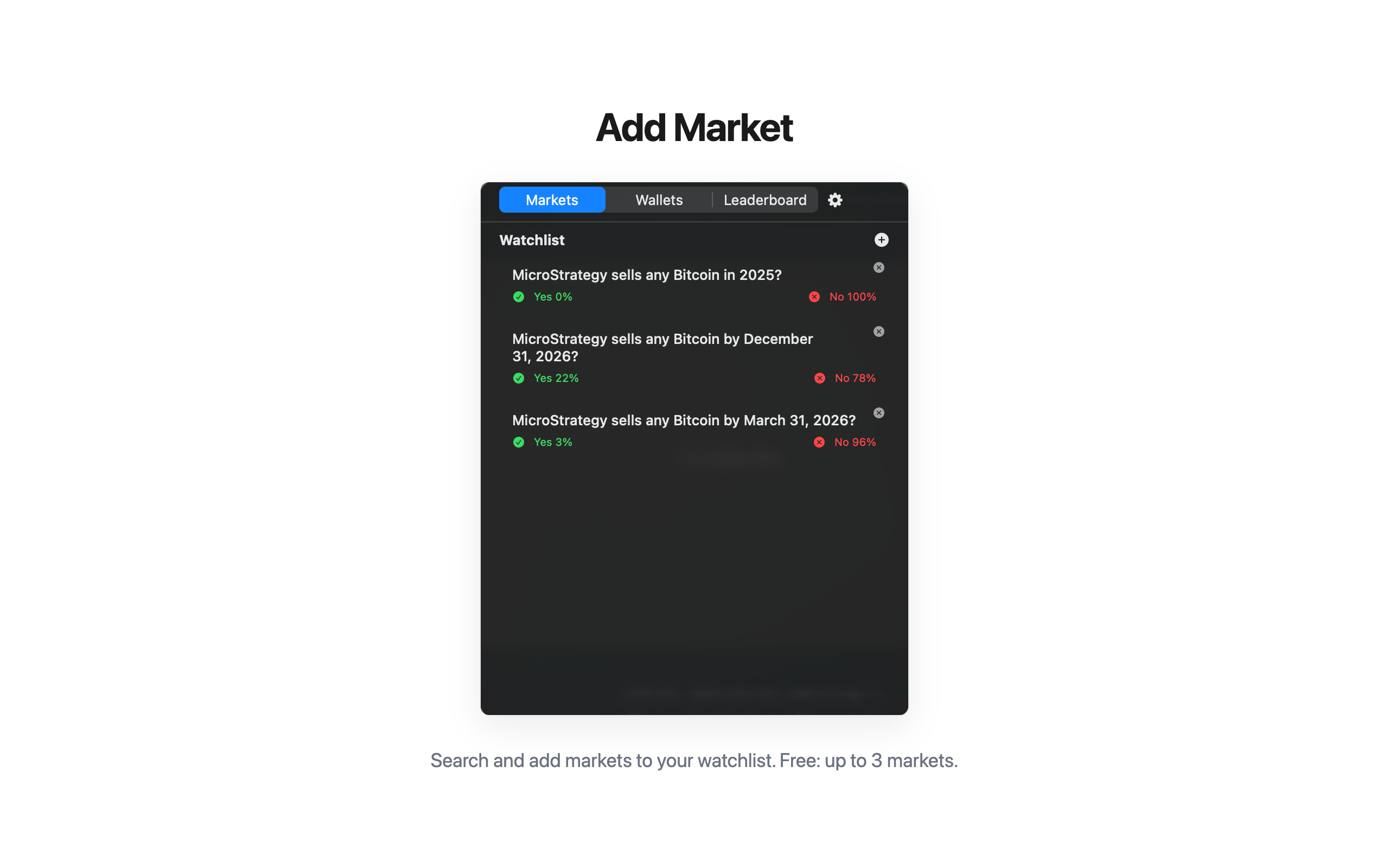 Add Market