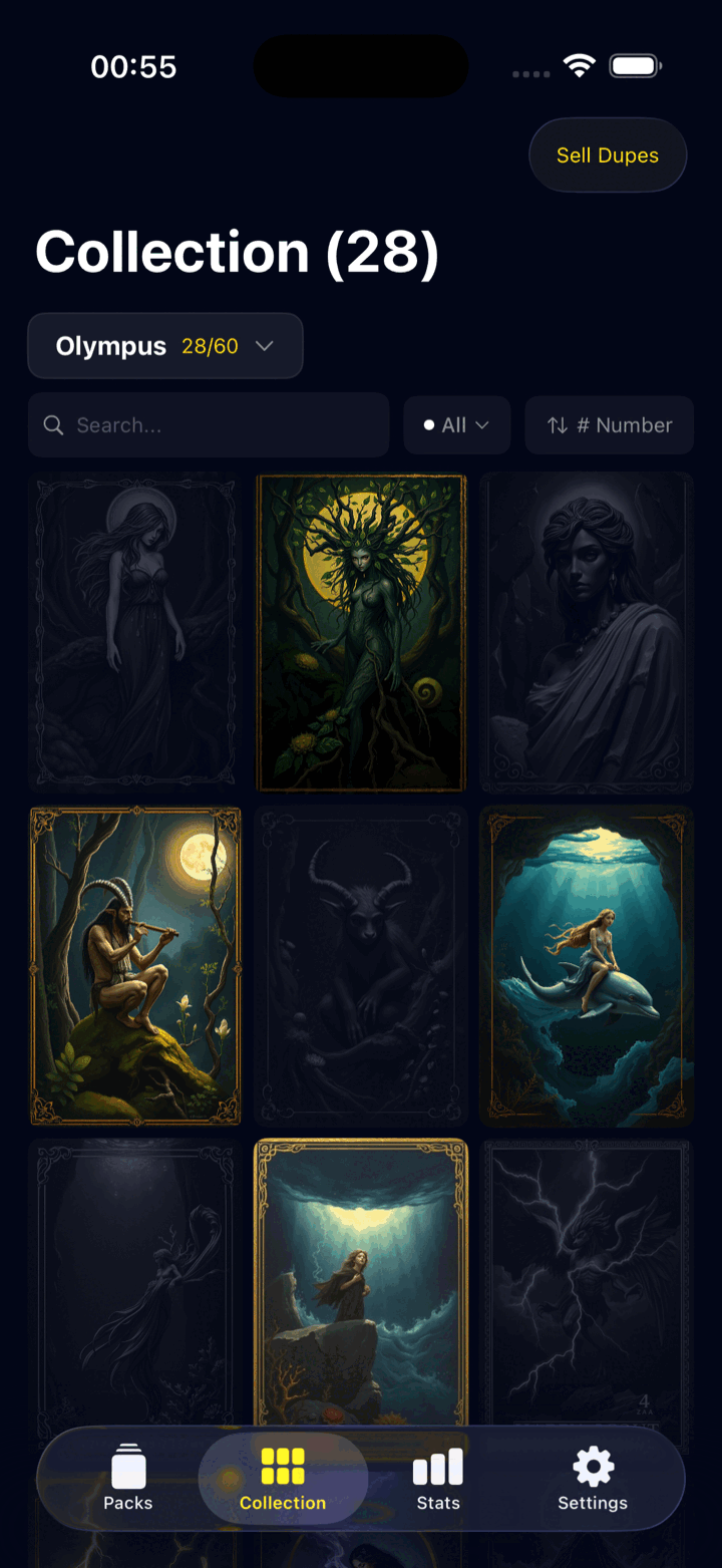 Collection grid