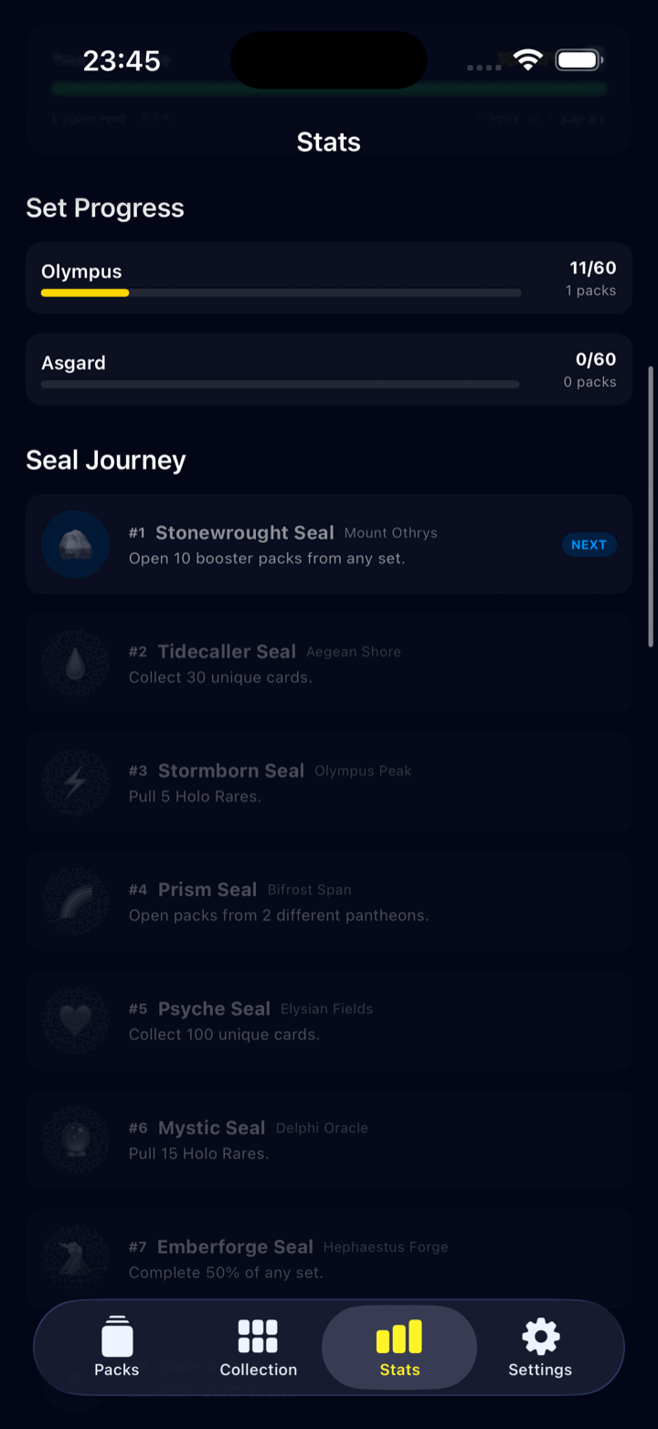 Stats and Seals